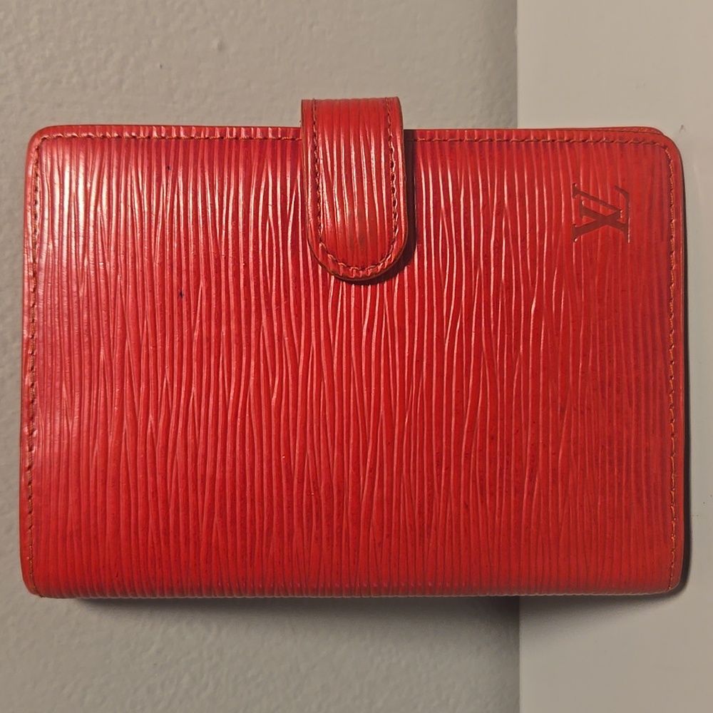 Louis Vuitton Epi PM Agenda Red